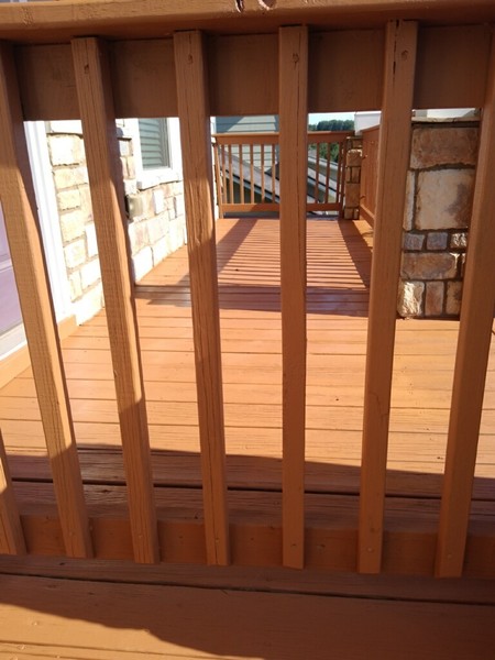 Before & After Porch Repair and Staining in Dallas, GA (3)