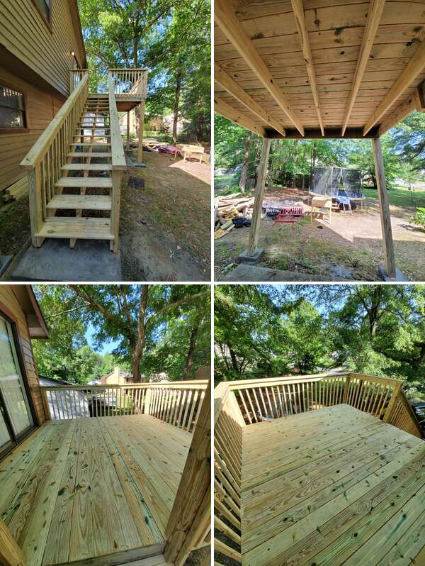 New Deck Build in College Park, GA by Valen Properties