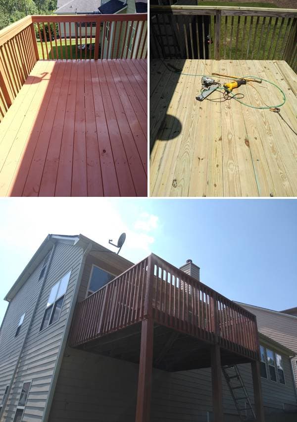 Deck Repair & Stain in Dallas, GA by Valen Properties