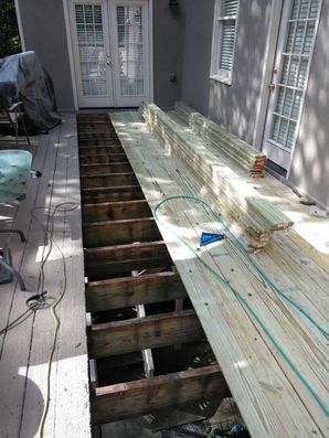 Before & After Deck Repair & Stain in John Creek, GA (1)